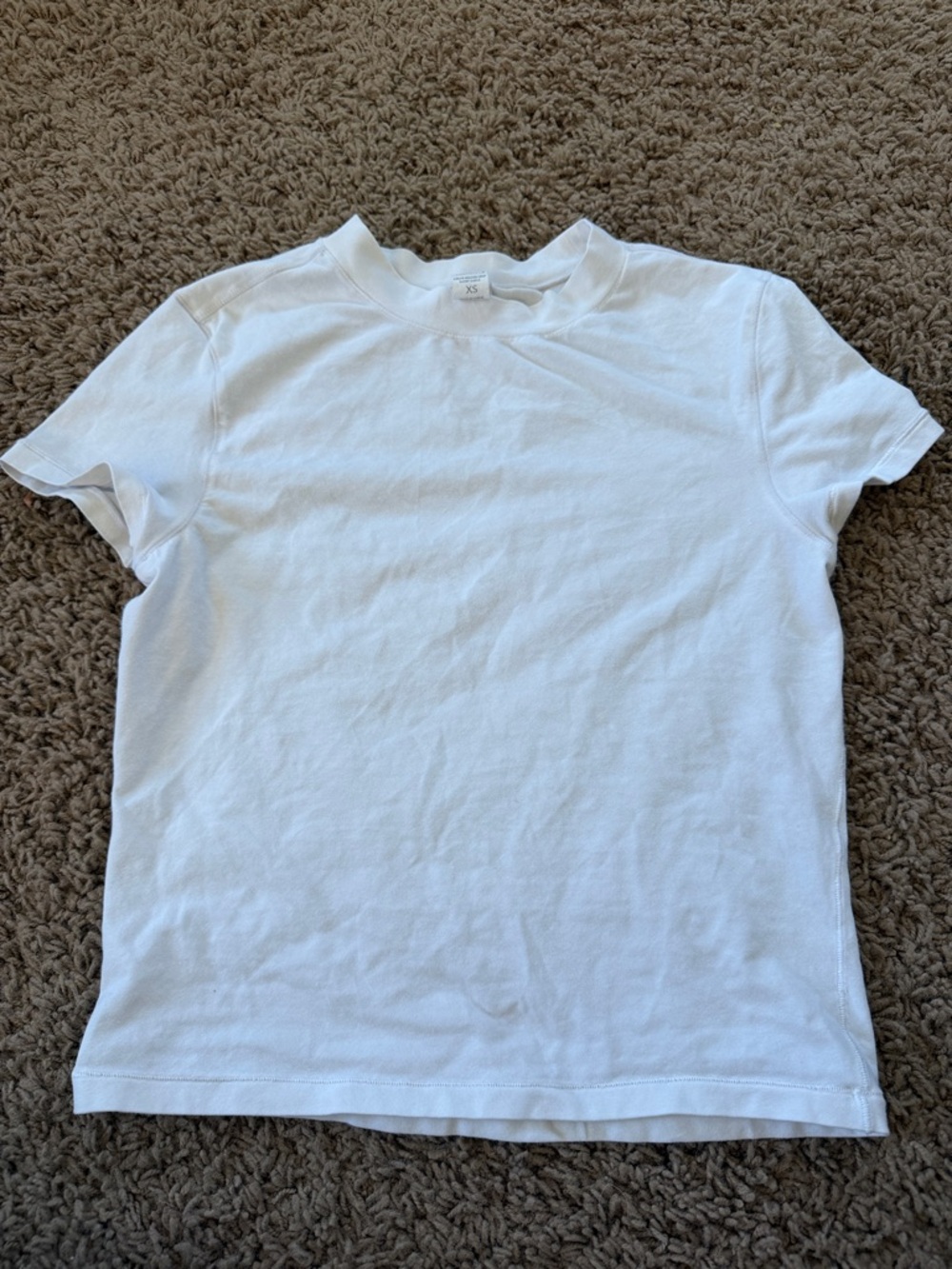 Yogalicious white Short Sleeve Crew Tee